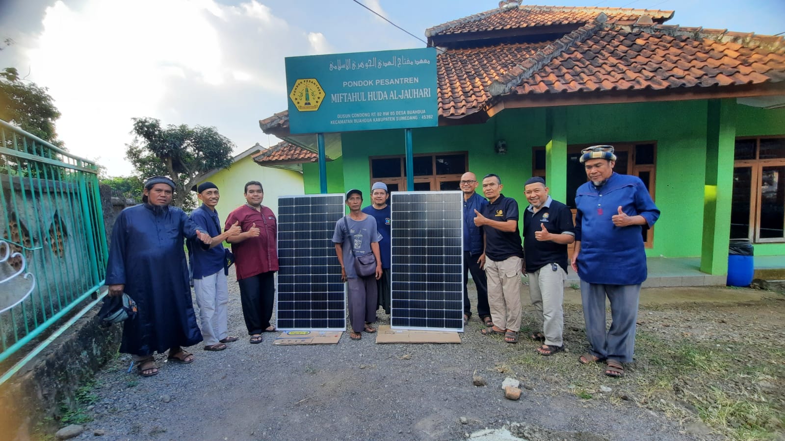 Kunjungan PLTS Buahdua
